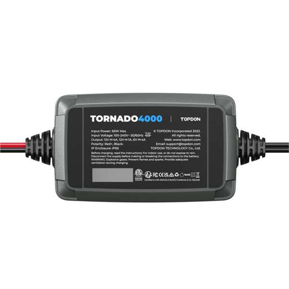 Topdon Tornado4000 - 4A Smart Battery Charger