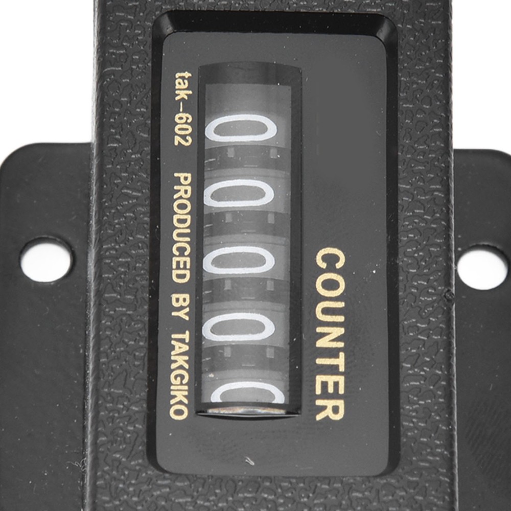 Mechanical Counter Reset Function Clear Glass Mirror Design Accurate 5 Digit NEW
