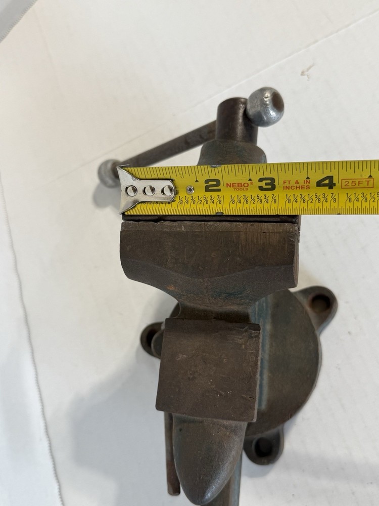 Vintage Baker Swivel Bench Vise
