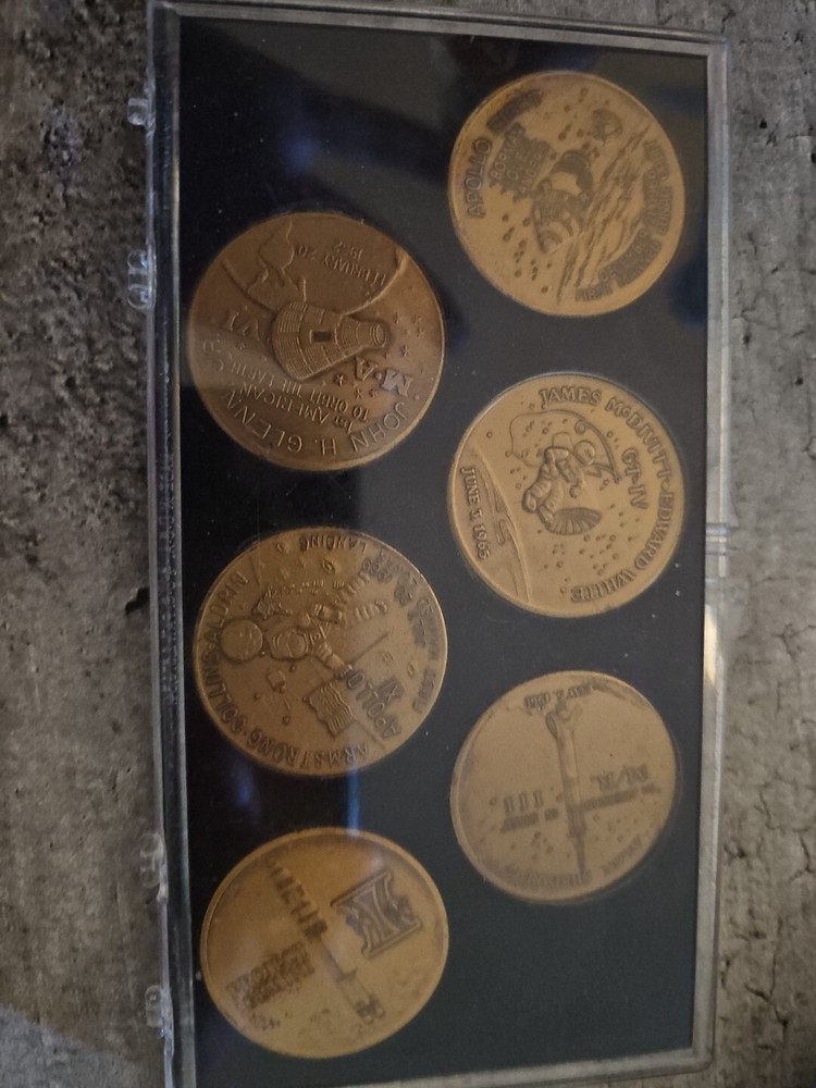 Apollp XI 1961 6 Coin Set