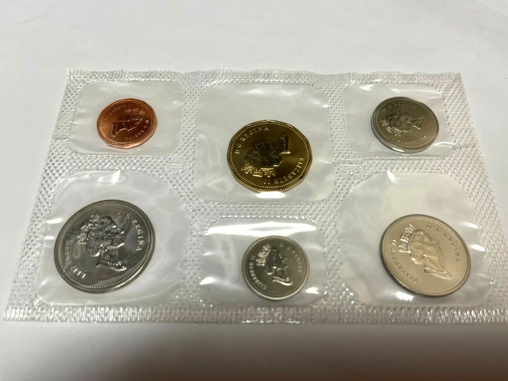 1996 Canada Uncirculated Mint Set (Proof-Like) Envelope & COA