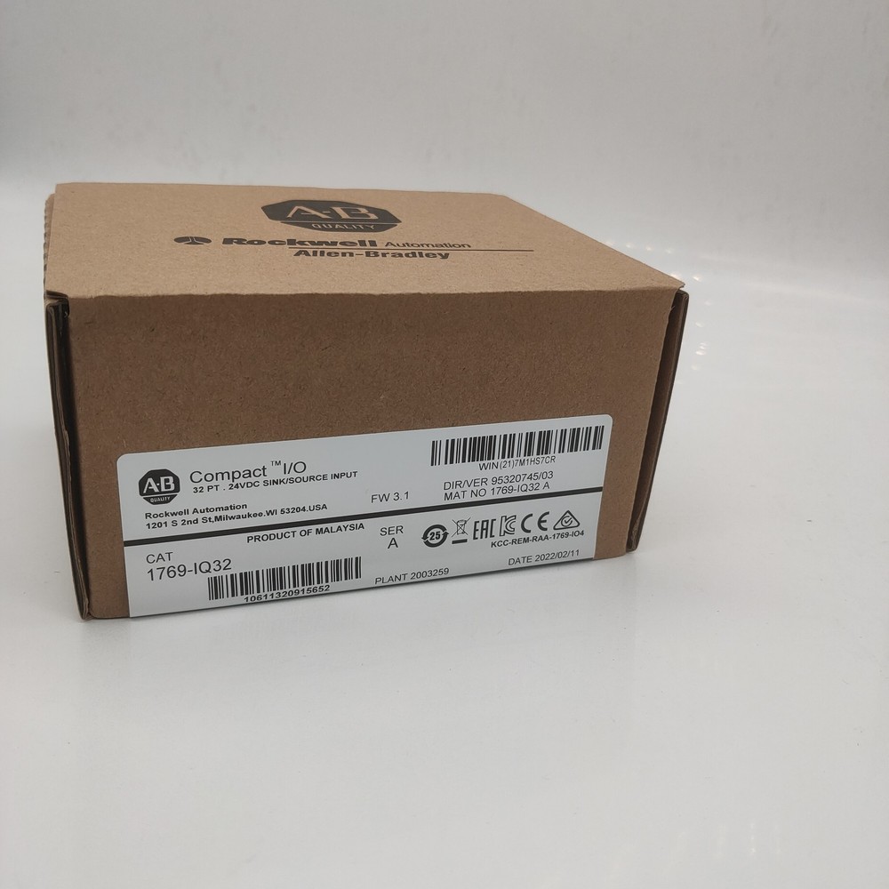 AB 1769-IQ32 SER A CompactLogix 24VDC Input Module New Factory Sealed