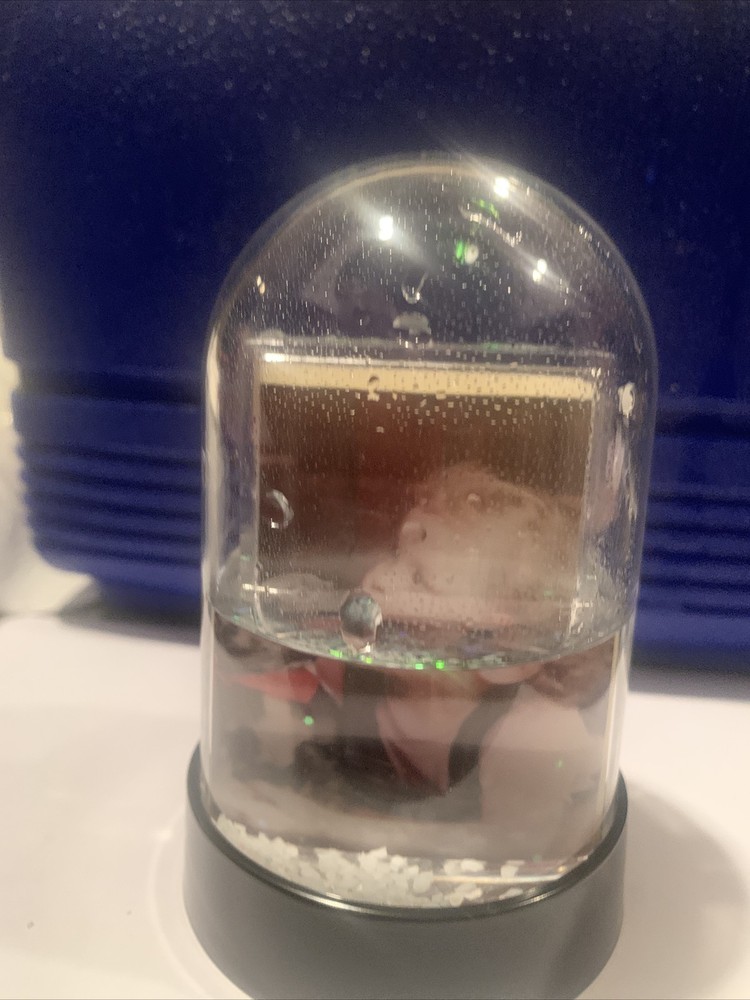 snow globe “Do It Yourself” New 4” Height