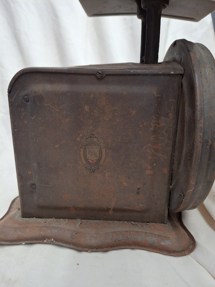 PELOUZE USPS MAIL & EXPRESS PARCEL POST Scale Patina 10lbs Works