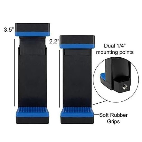 Professional 57" Inch Camera Tripod + Tablet and Phone Mount + Bluetooth Remote