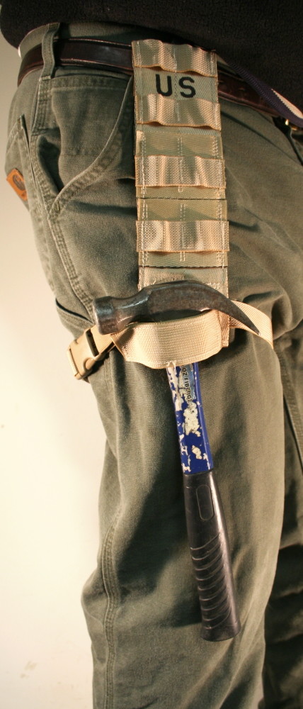 Desert Tan MOLLE Drop Leg Extender NEW Military Issue Holster Platform Alice NIB