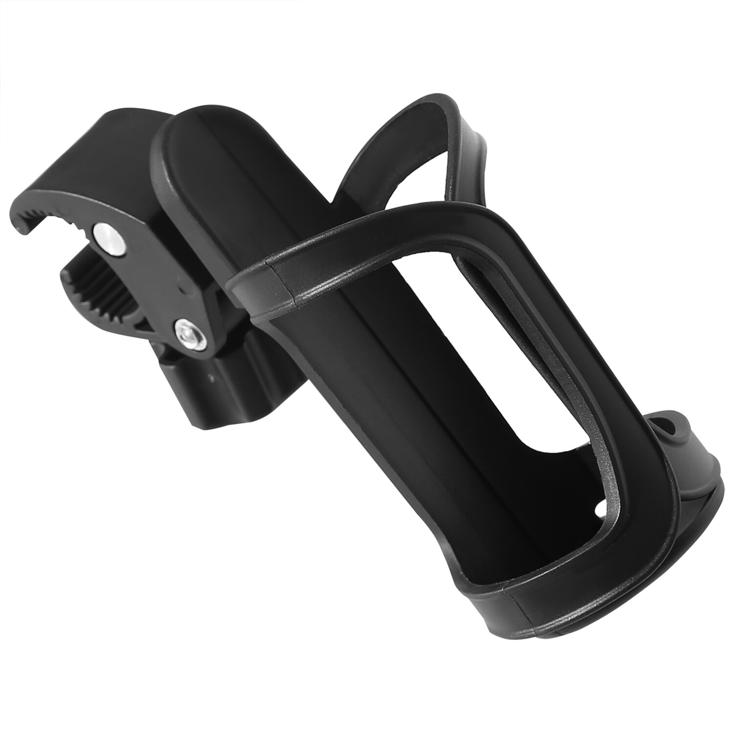 Black Beverage Cup Holder Universal For Wheelchair Walker Rollator Bike Stroller