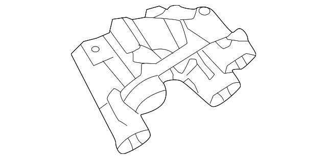 Genuine GM Driver Side Engine Mount Frame Side Bracket 84894713