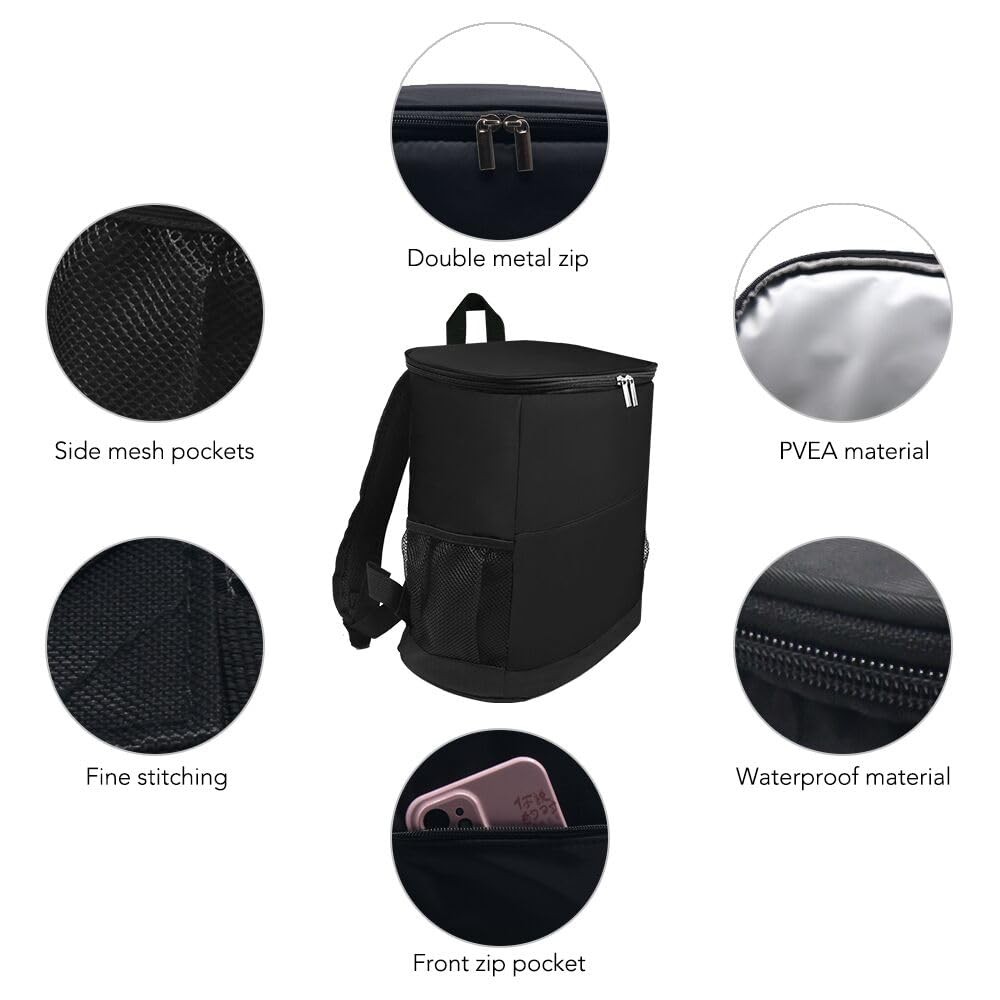® Insulated Cooler Backpack, Backpack Cooler, 20 Can Backpack Cooler Leak Pro...