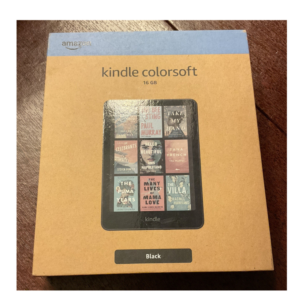 Amazon Kindle Colorsoft 16GB Black eBook Reader