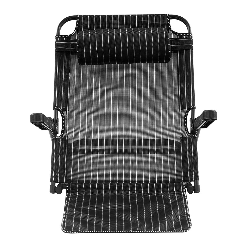 7 Position Adjustable Bed Backrest Support w/ Arms & Headrest Folding Reading