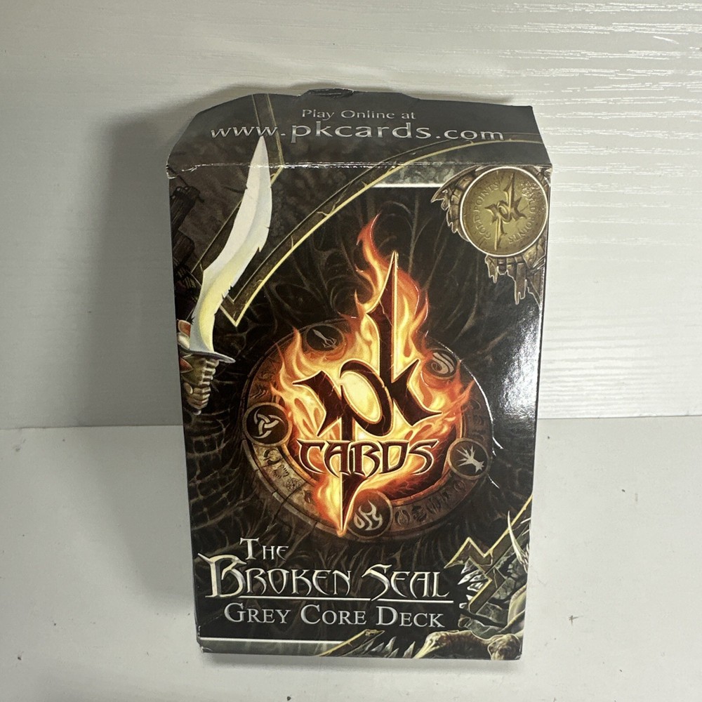 The Broken Seal - Grey Core Deck 2008 - Sealed Deck With Extra Cards G1