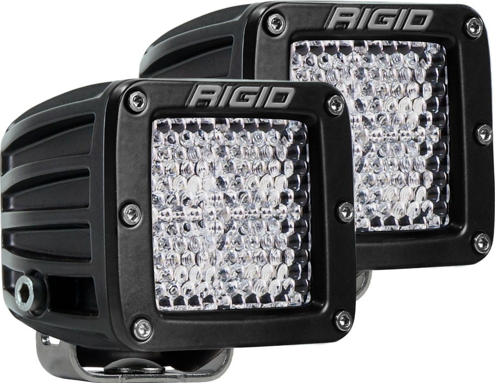 RIGID D-SERIES PRO DIFFUSED SURFACE MOUNT LIGHTS PAIR