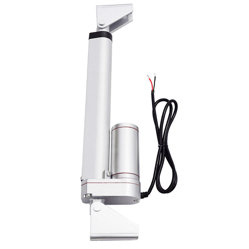 2 Dual 1500N Electric DC Linear Actuator +Positive Inversion Controller +Bracket