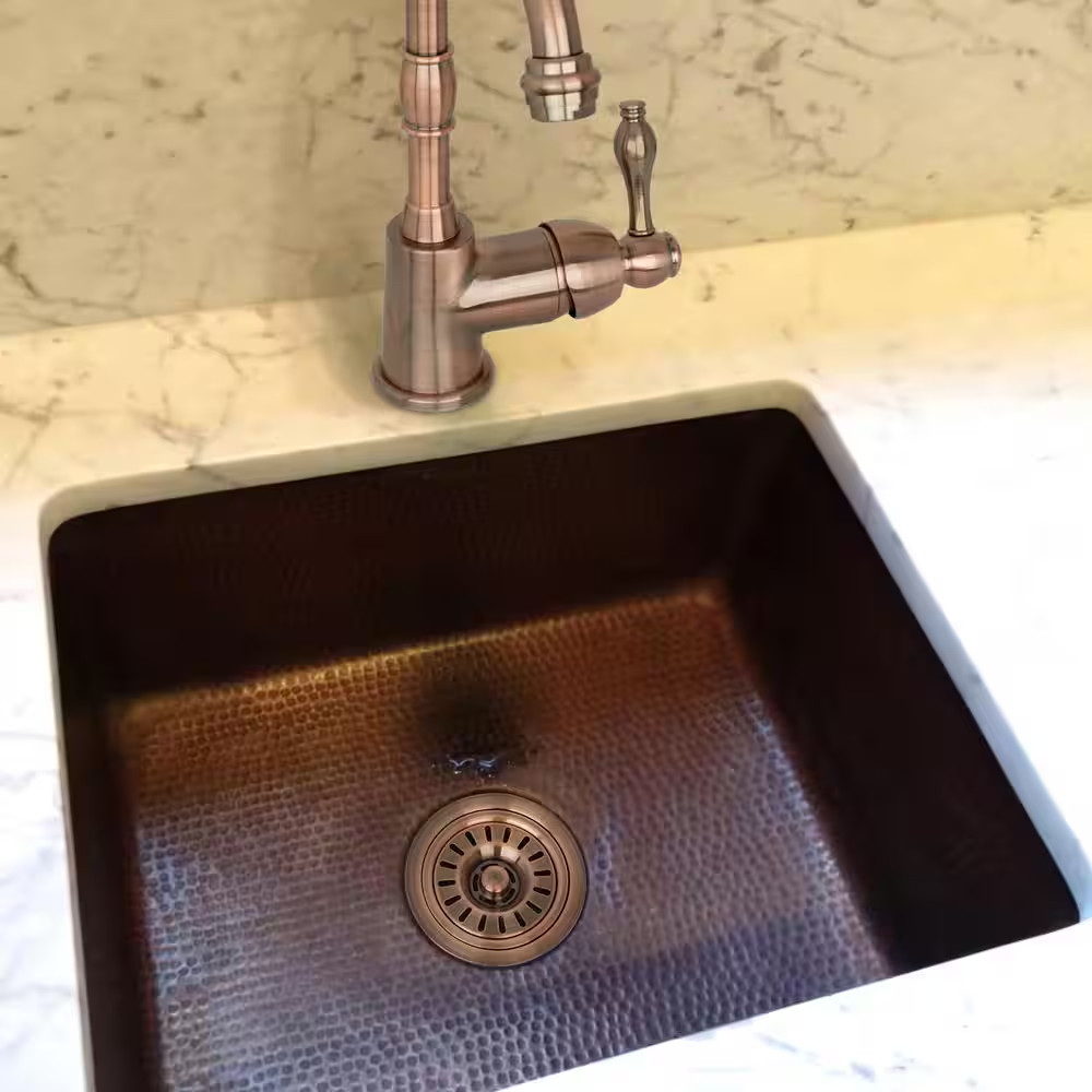 Antique Copper Garbage Disposal Stopper Kitchen Sink Drain
