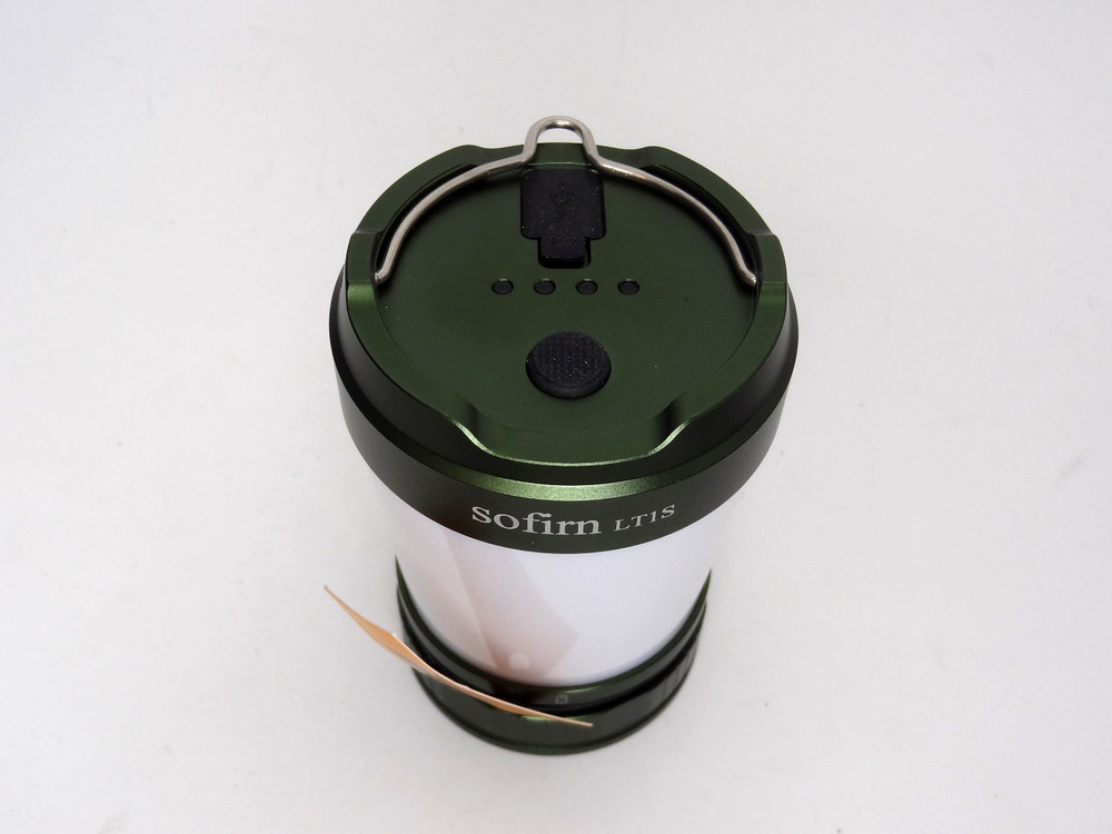 Sofirn LT1S LED Rechargeable Lantern, Adjustable Warm/Cool White/Red (Green)