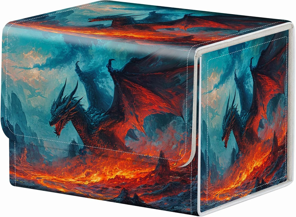 Strong Magnet MTG Demon Deck Box Playing Card Case Magic the Gathering Commander