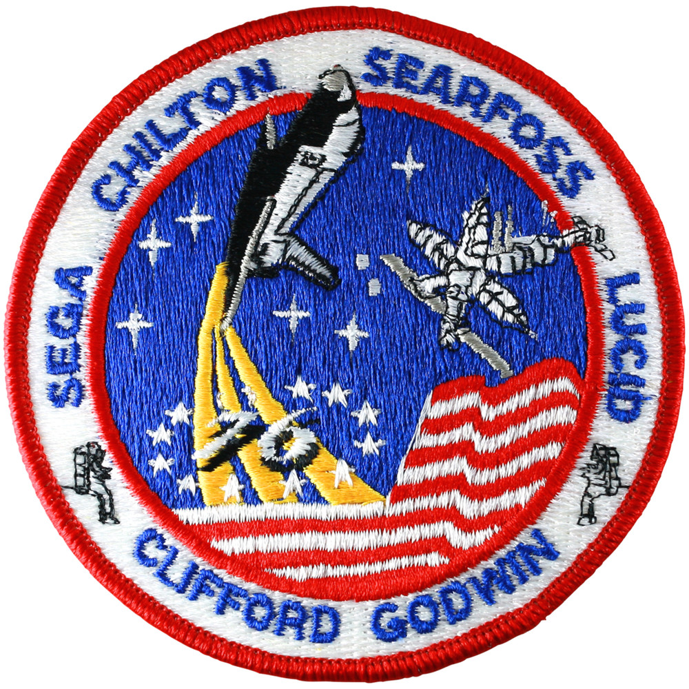 STS-76 NASA Shuttle Mission Flight Astronaut Crew Space Patch