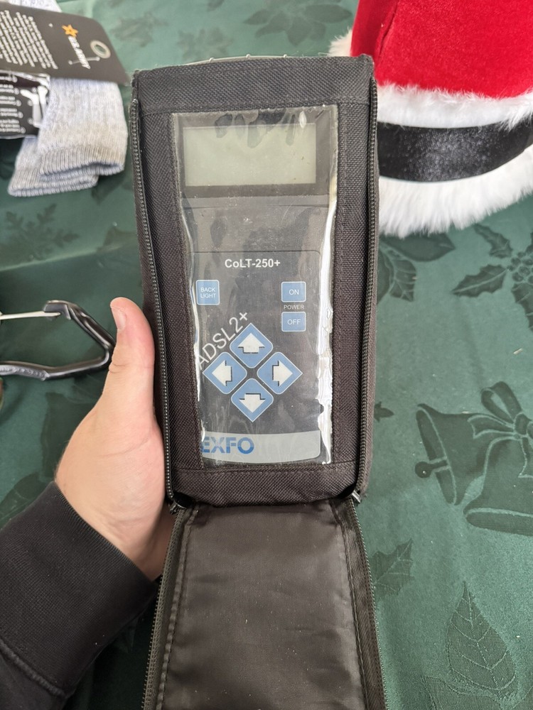 Exfo CoLT-250+ ADSL2+ Test Set Data Acquisition Network Analyzer & Case