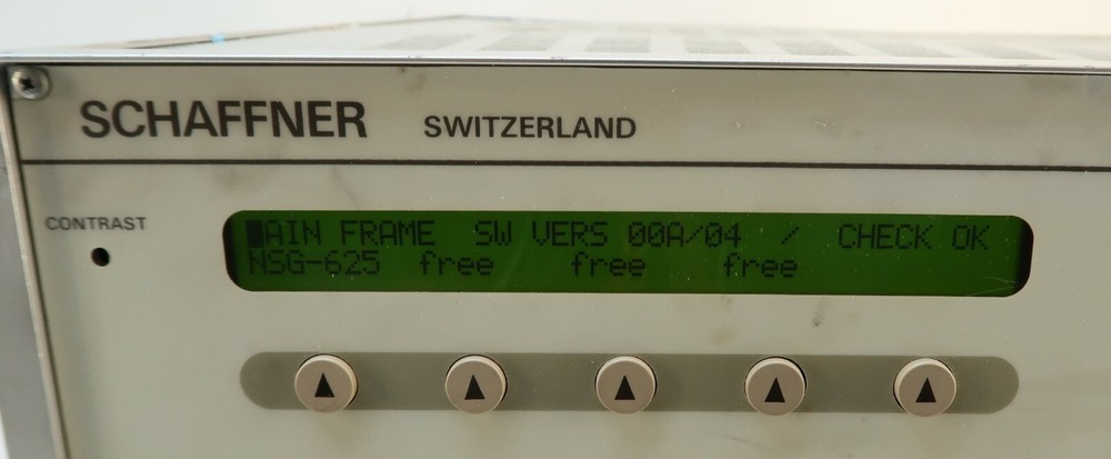 Schaffner NSG 600 Interference Test System w/ NSG 625 Fast Transient Simulator