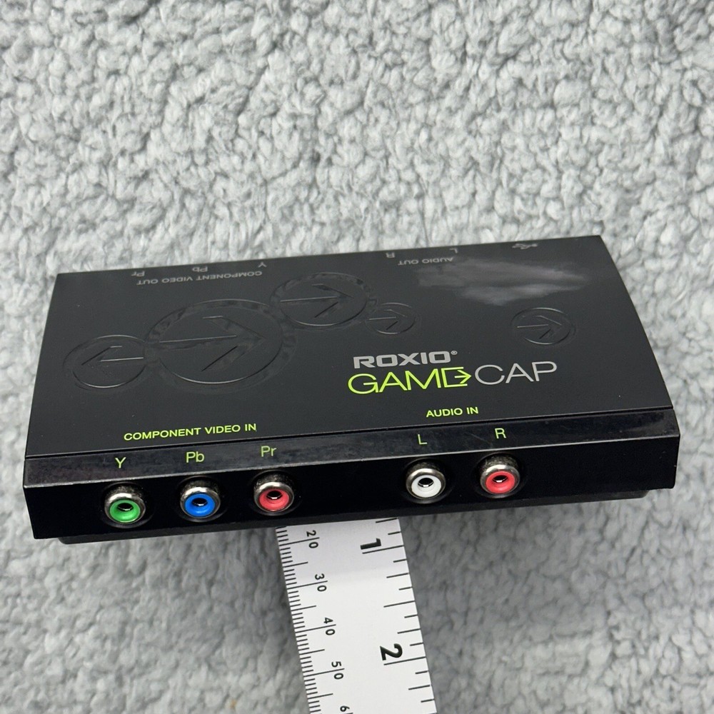 Roxio GameCap HU348-E Component Video Input Retro Gaming Capture No Cables