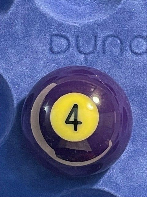 Replacement Dynasphere Gold 4 Pool Ball