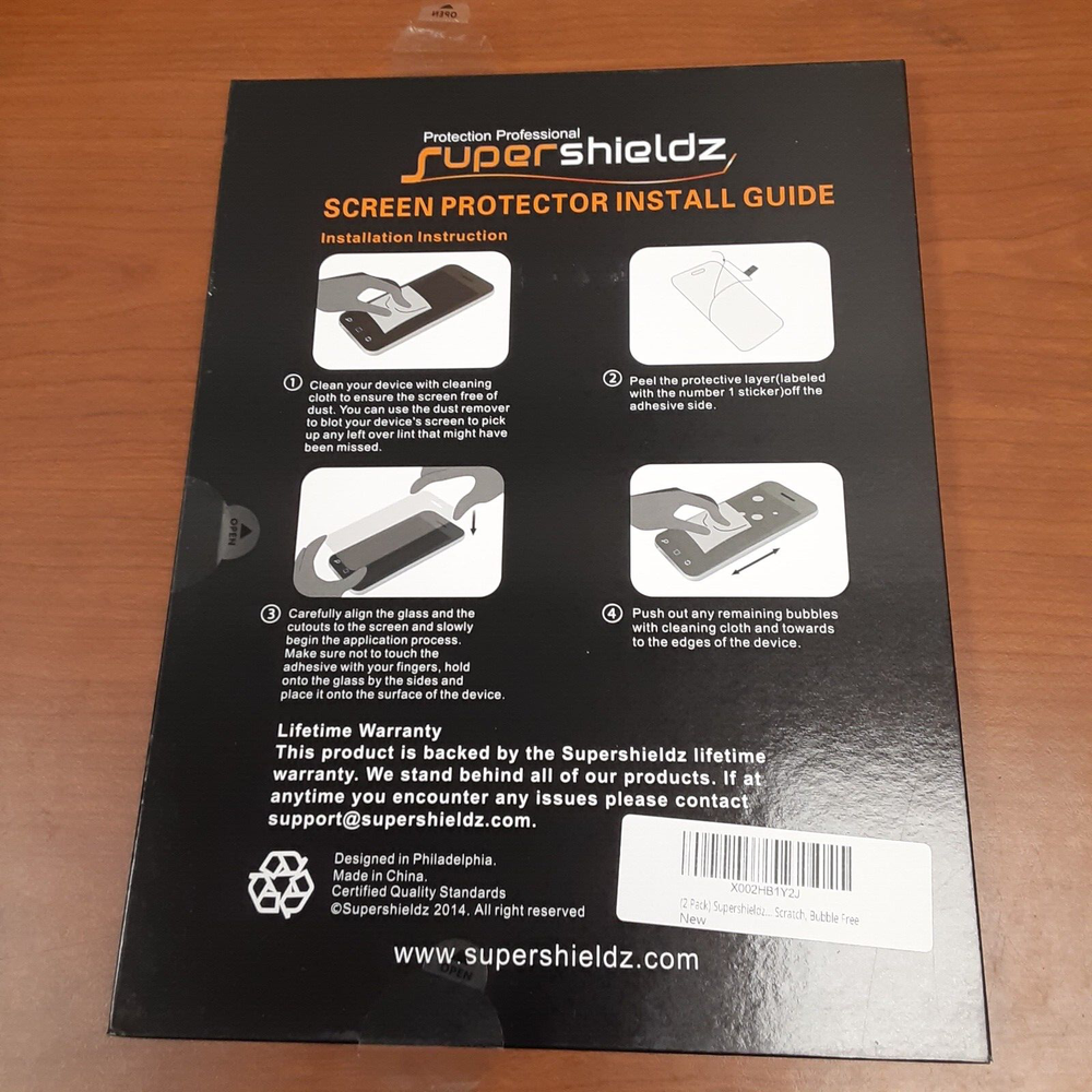 Supershieldsz Screen Protector for Tab Active Pro SM-T547...2Pack