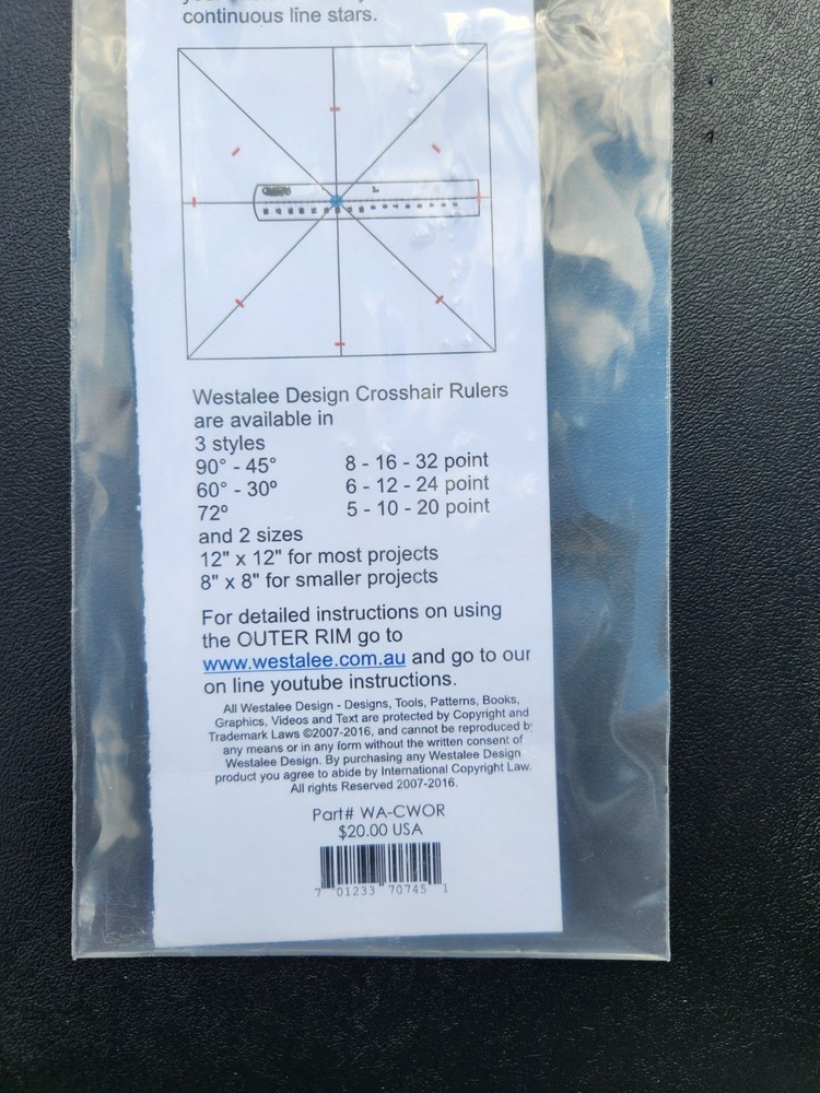 Westalee Design Sew Steady Circleworks Outer Rim