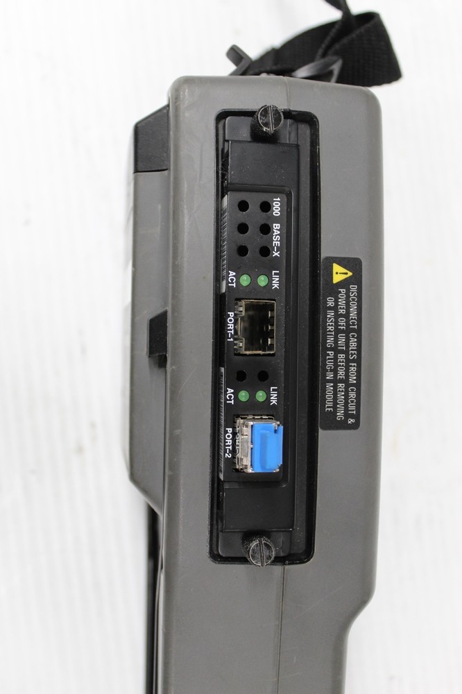 Sunrise Telecom SunSet MTT Basic Color Handheld Test Set w/1000 base SX Module