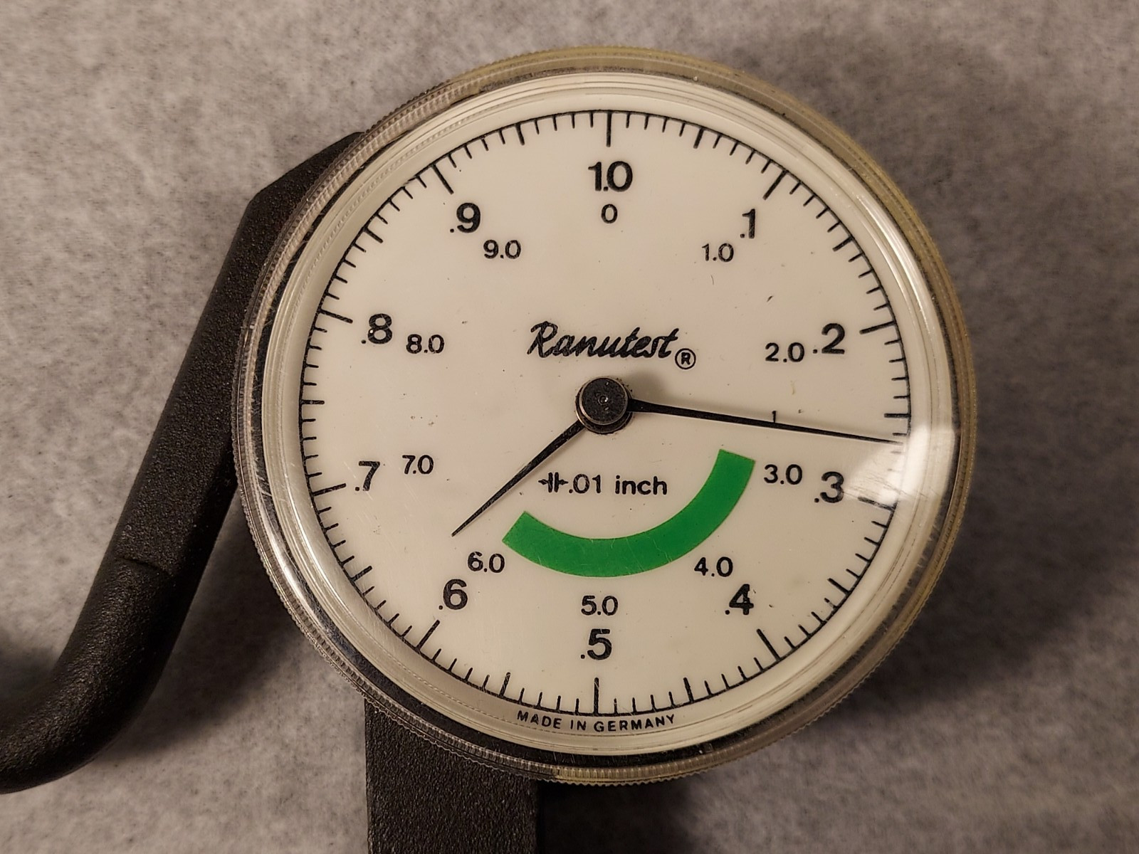 Paretest/Kroeplin Langenmesgerate Analog Caliper Gauge #RAN G6. "K