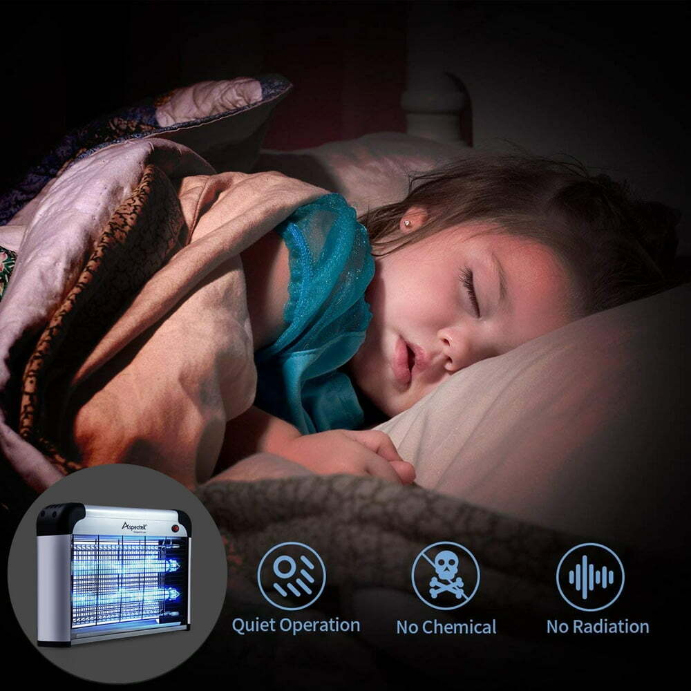 Aspectek 40W Electronic Bug Zapper Indoor Insect Killer