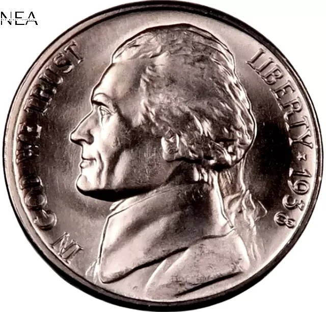 1938-D Jefferson Nickel ~ Gem BU ~ Better Date!