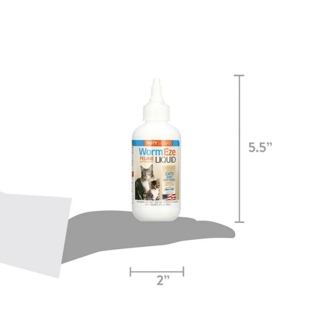 WormEze Feline Liquid, 4oz