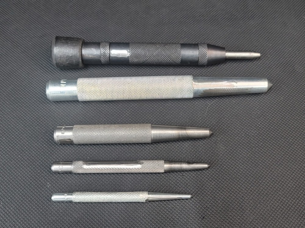 5 pc MPC Machine Products Impact Automatic / Center Punch Set