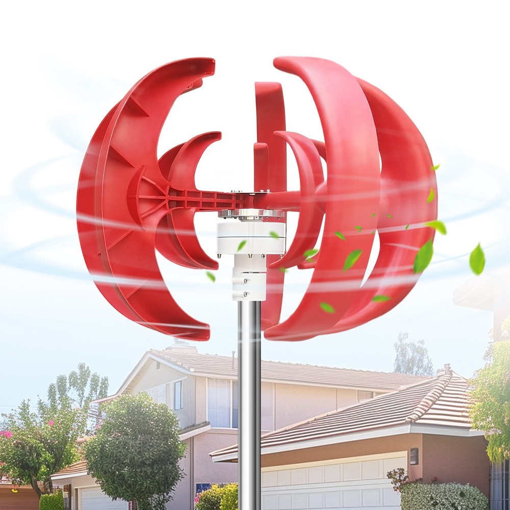 12VEfficient Vertical Axis Wind Power Turbine Generator Controller Home Windmill