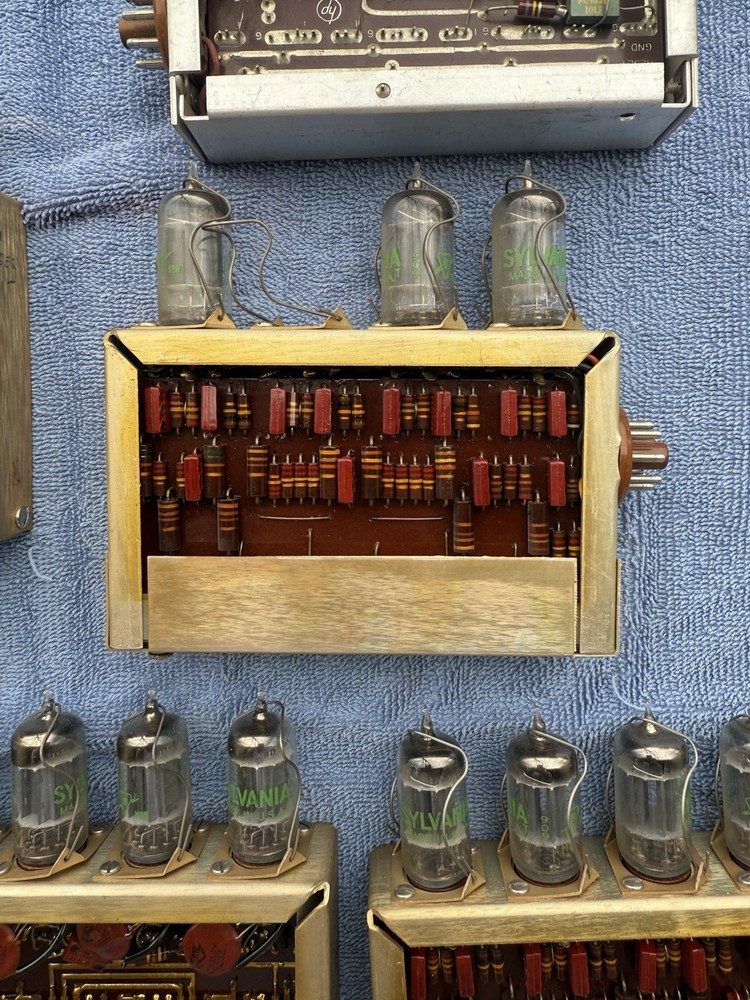 Vintage Hewlett Packard HP counter modules