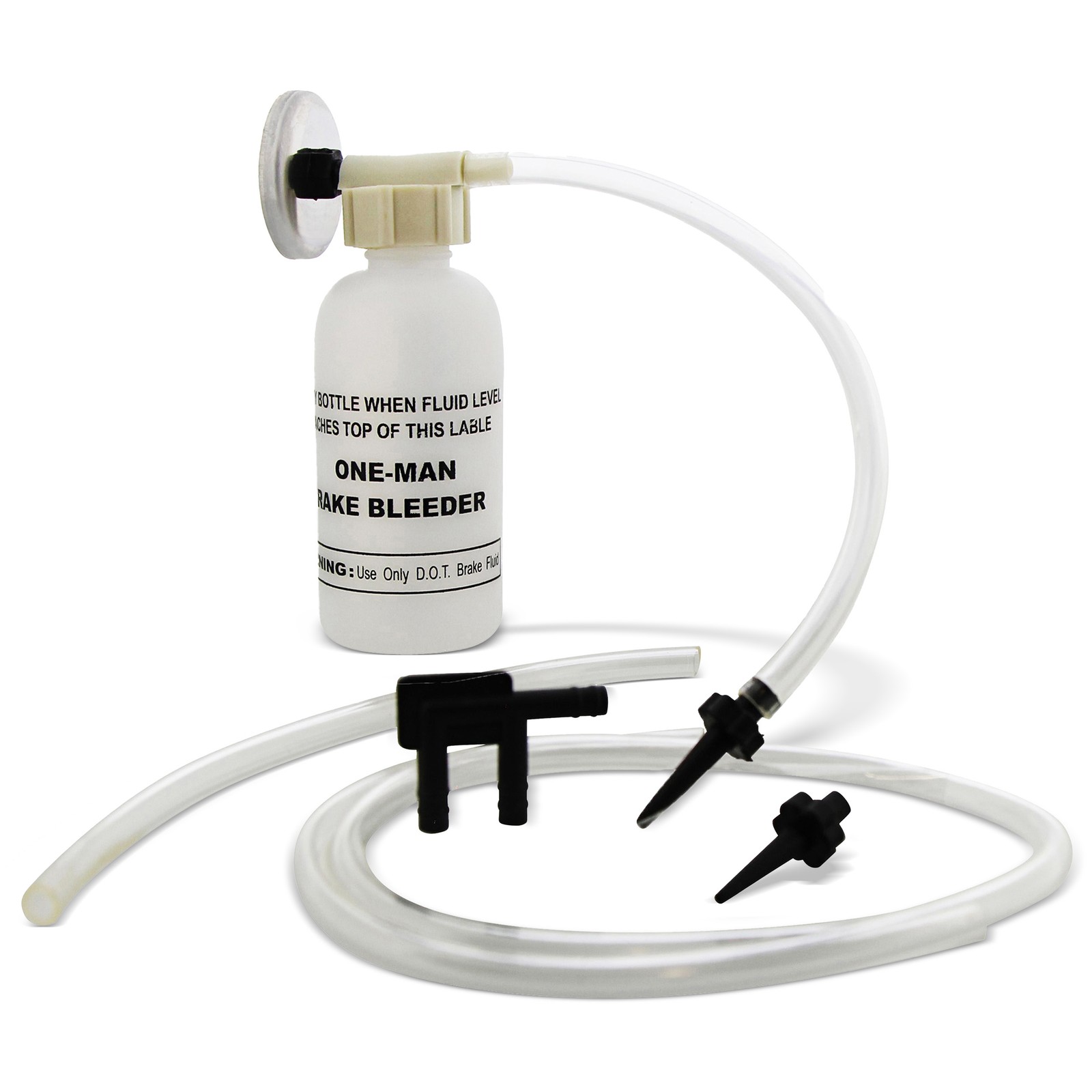 ABN | One Man Brake Bleeder Kit – Brake Bleeding Kit with Magnet