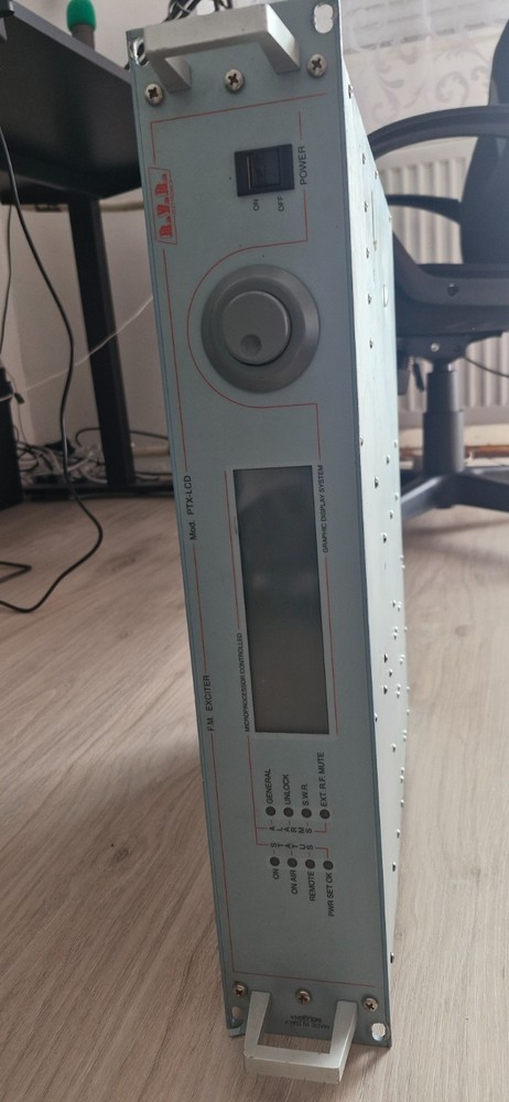 fm broadcast transmitter 100 watt RVR PTX 100