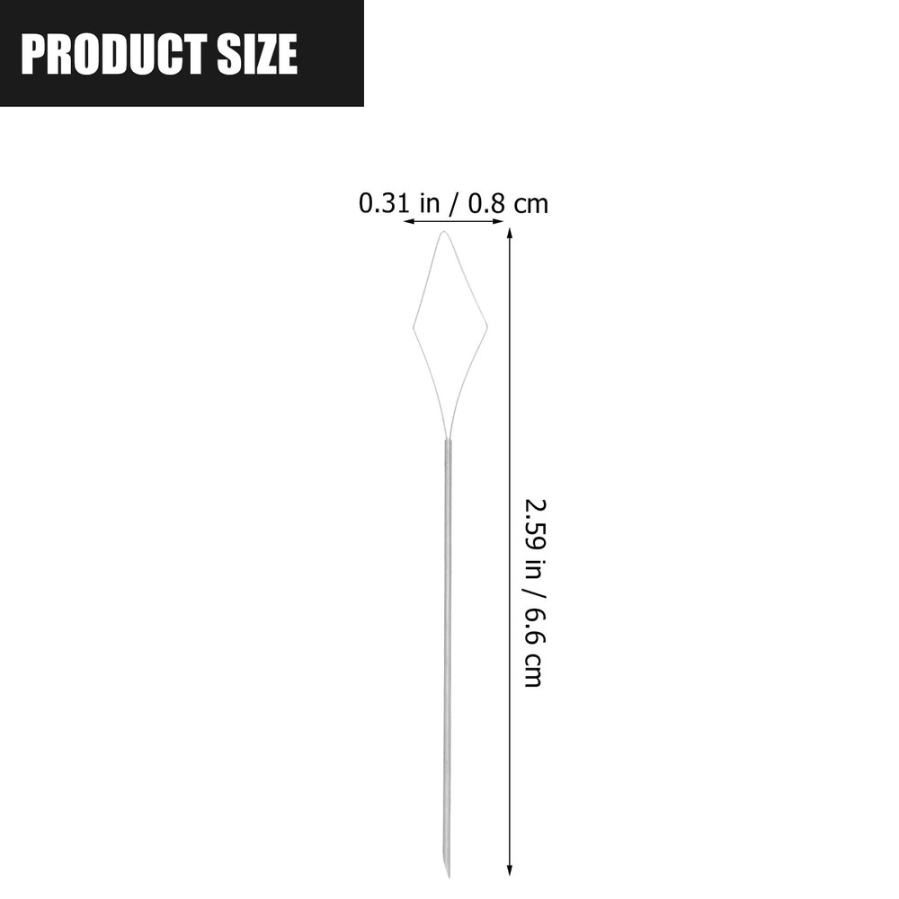 Dreadlock Crochet Needle 3-Piece Small Interlocking Tool for Hair Extensions ...
