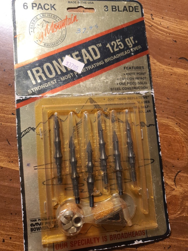 Rocky Mountain Ironhead 125gr. Broadheads