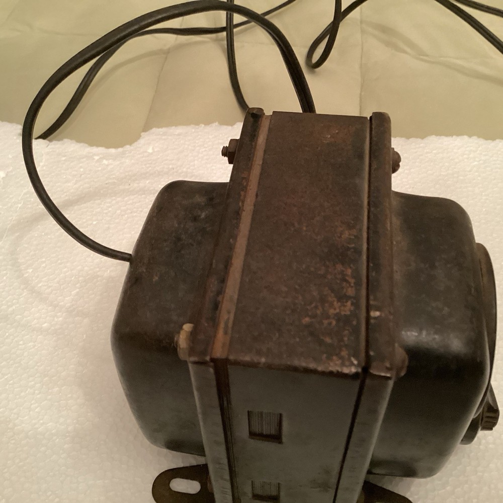 Antique Acme Voltage Transformer Meter Adjustable Bench Tested Working