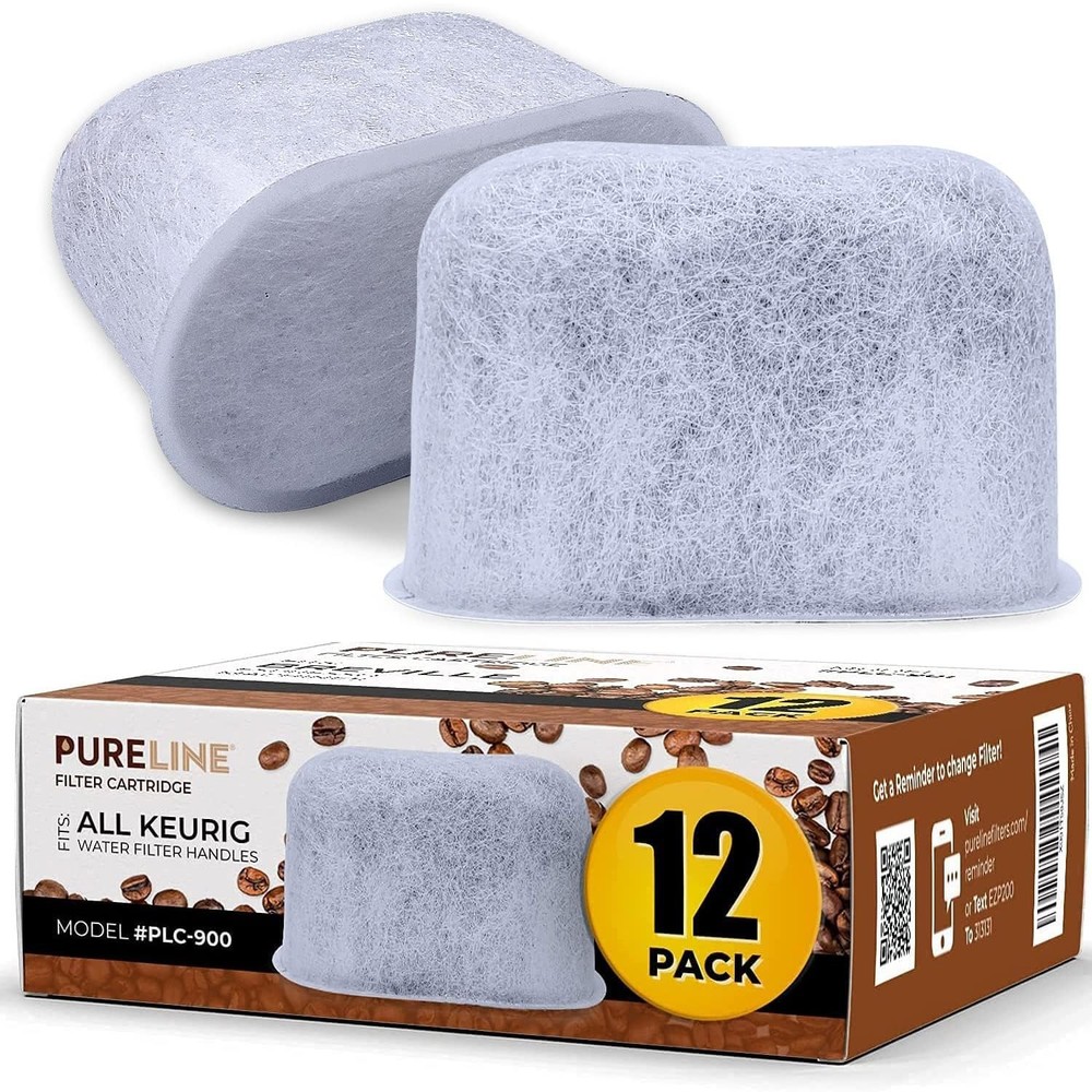 Keurig Filter Replacement, 12 Pack Compatible Charcoal Water Filter Replaceme...