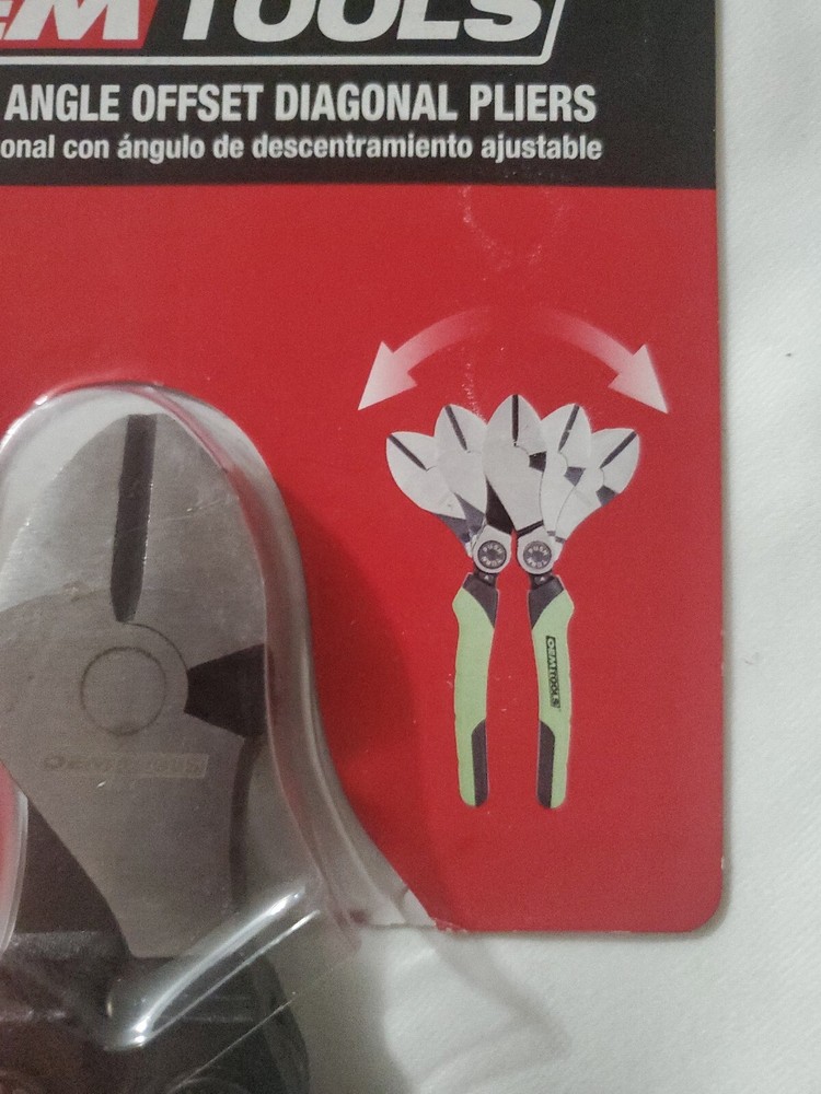 OEM TOOLS 22625 Adjustable Angle Offset Diagonal Pliers All-In-One 7-1/2"