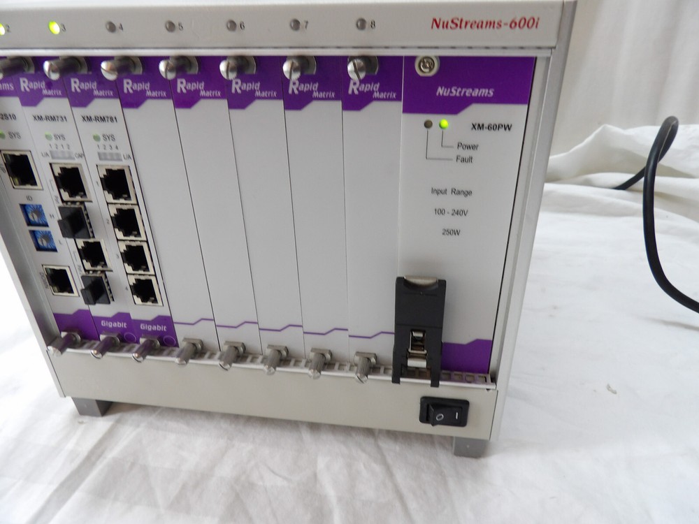 Xtramus NuStreams 600i Test System With Modules