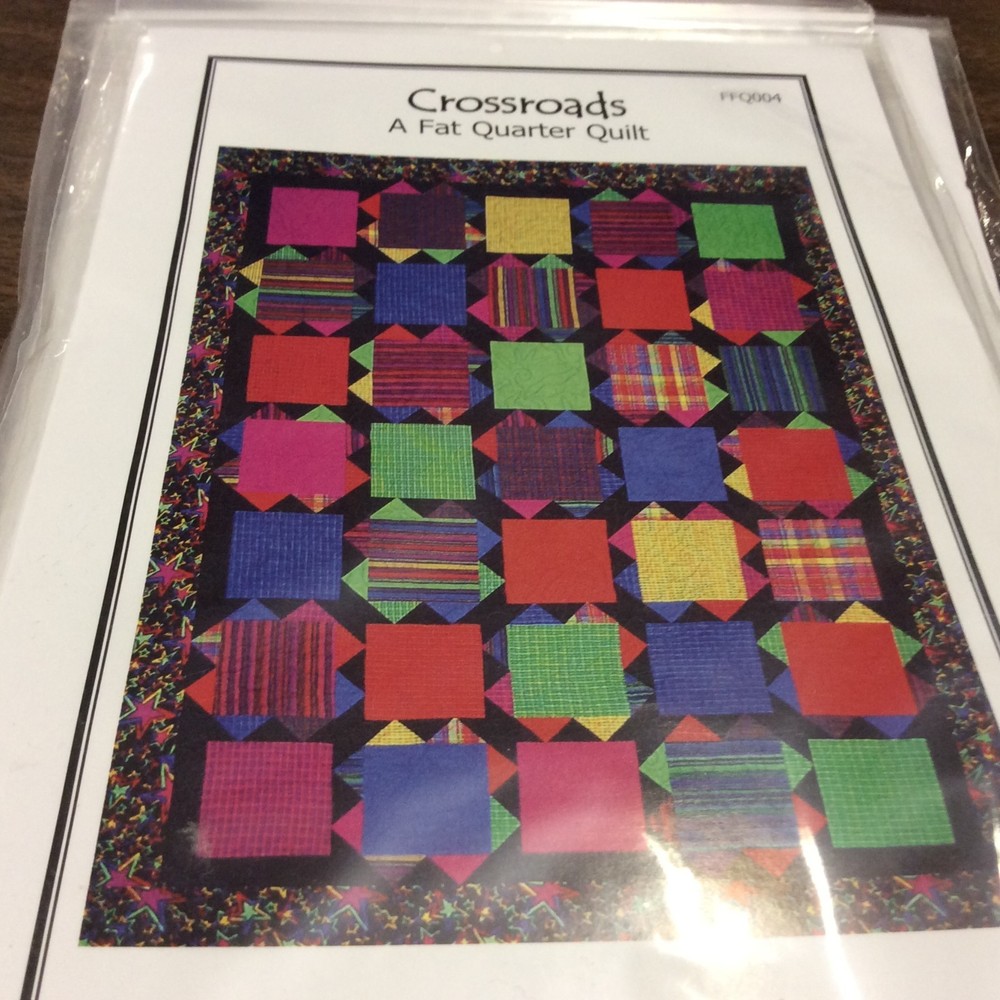 CROSSROADS QUILT PATTERN #FFQ004 BY FAR-FLUNG QUILTS