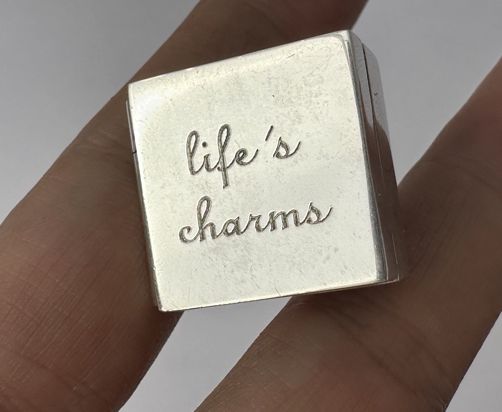 Vintage Solid Silver Pill Box