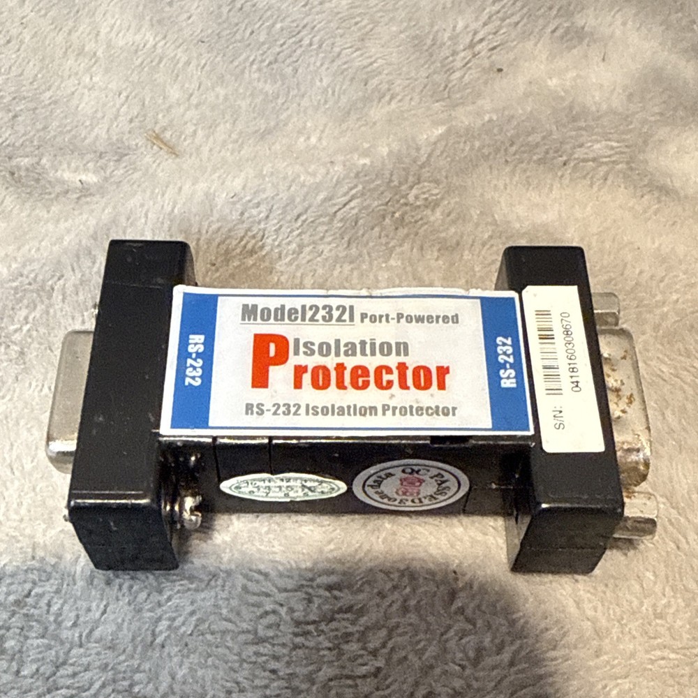 AA4: Data Communications / 3OneData 232I/9 RS-232 Isolation protector