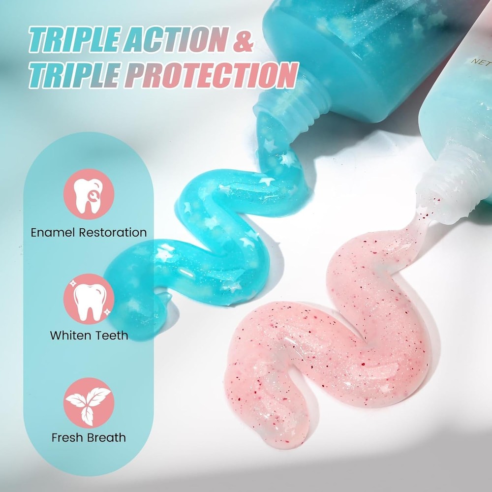 Niacinamide Whitening Toothpaste, Hydroxyapatite Toothpaste, Effectively Whit...