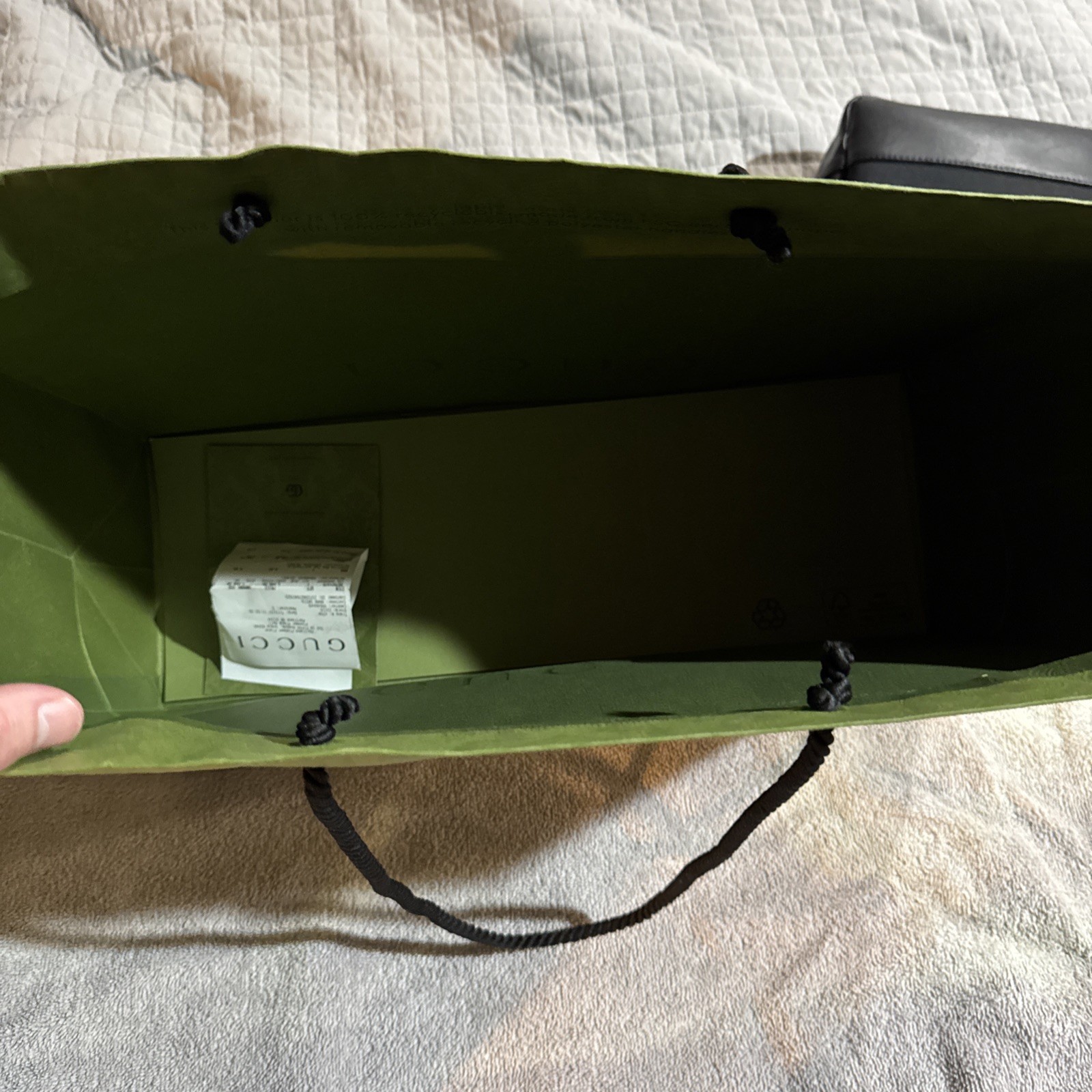 Authentic Gucci Large Magnetic Gift Box14.25 x 11 x 4.7/8” See Photos and BAG