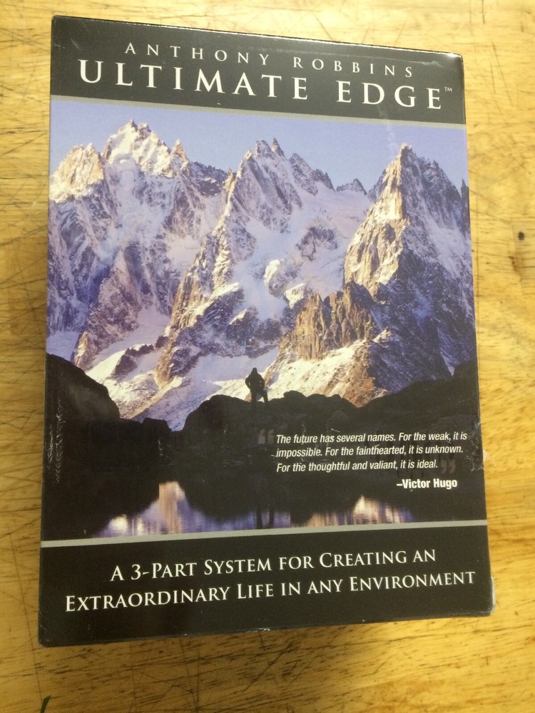 Anthony Robbins Ultimate Edge - Complete Package 3-Part System NEW